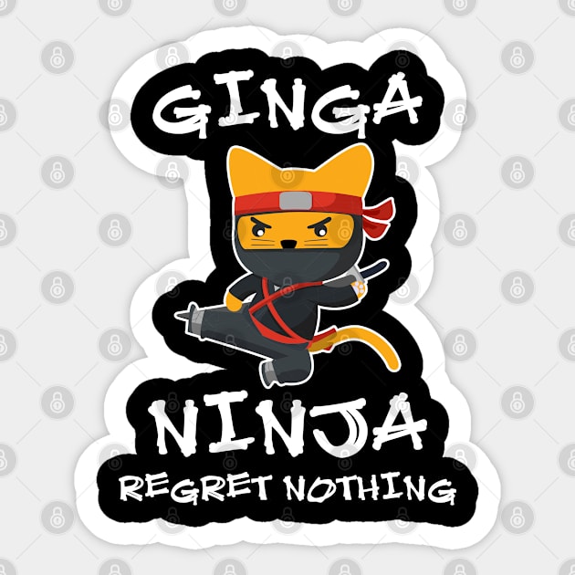 Ginga Ninja Redhead Ginger Red hair Sticker by mohazain